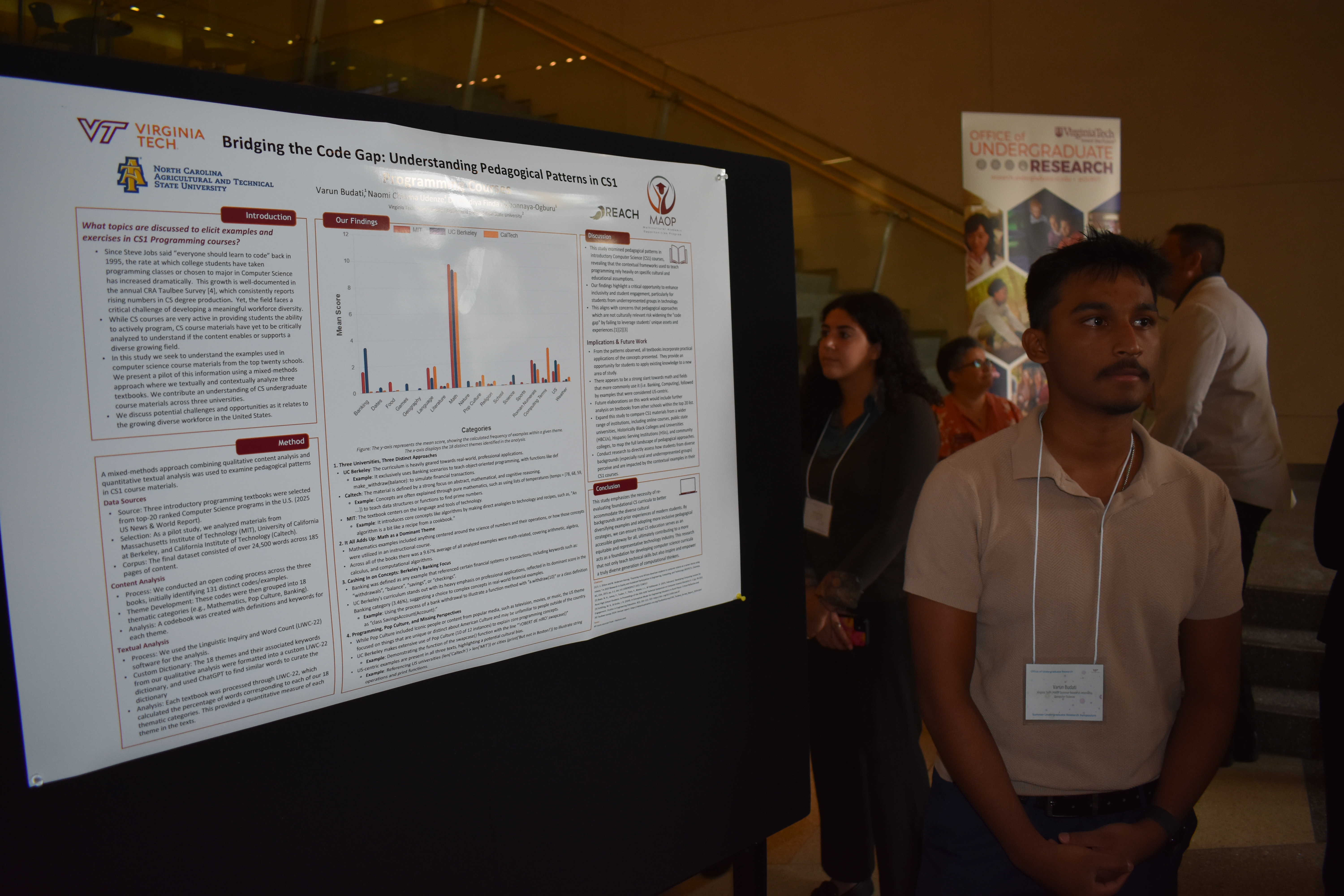 Event photo with colleagues